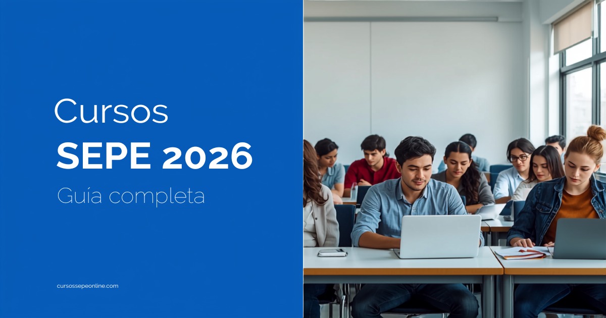 Cursos SEPE 2026: Guía Completa y Actualizada de Toda la Formación Gratuita Disponible