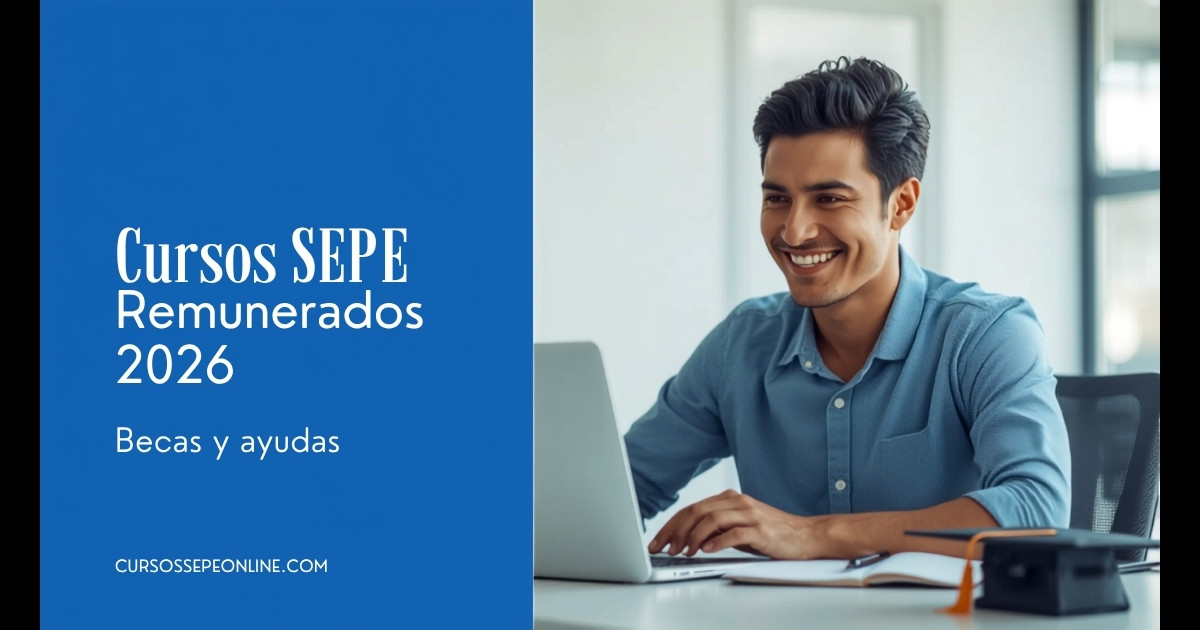 Cursos SEPE Remunerados 2026 | cursossepeonline.com