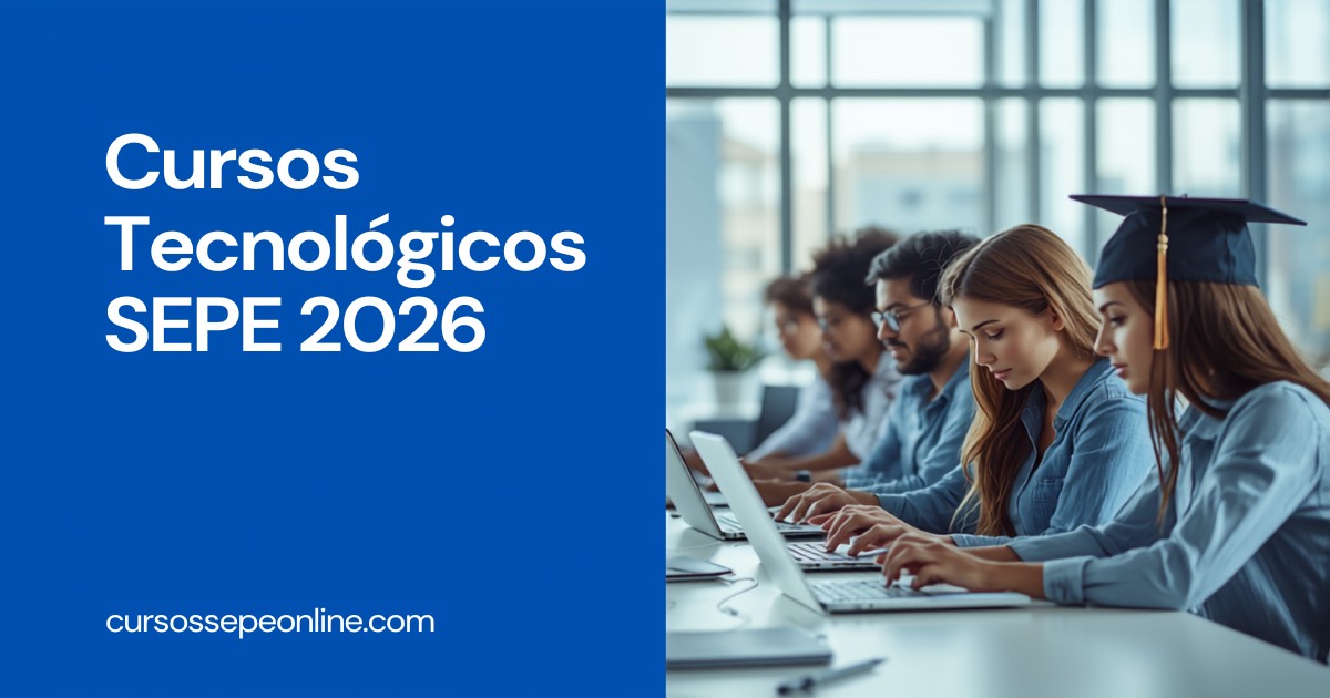 Cursos Tecnológicos SEPE 2026 con Más Salida Laboral: Las Formaciones Más Demandadas