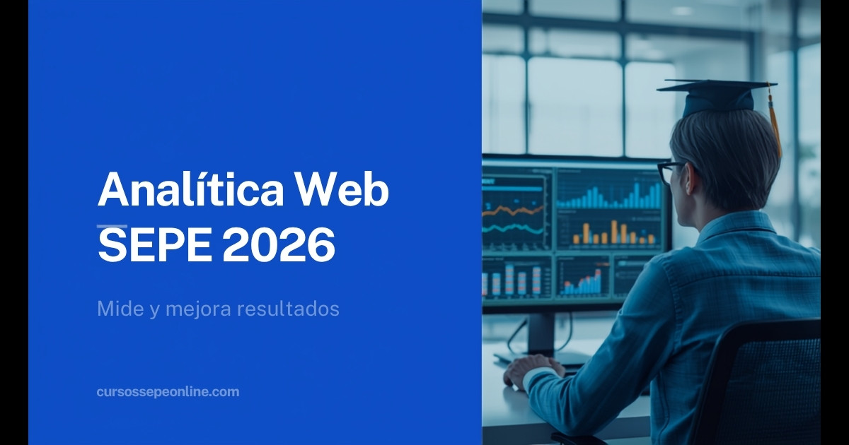 Curso de Analítica Web SEPE 2026: Google Analytics y Medición Digital Gratuito