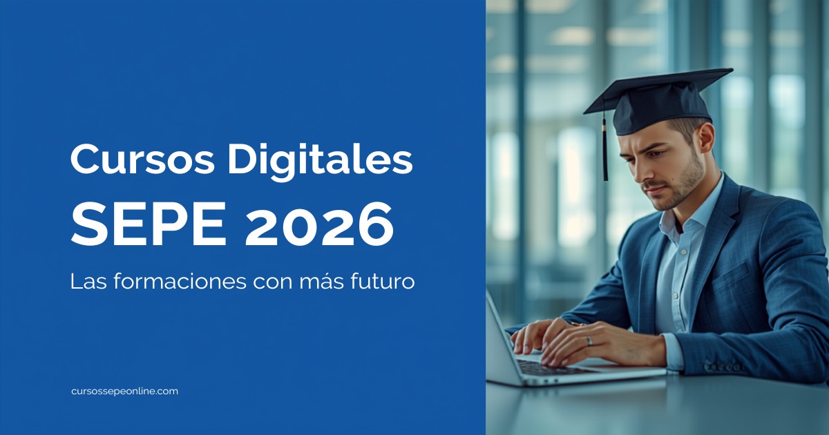 Cursos Digitales SEPE Más Demandados en 2026: Las Formaciones con Más Futuro