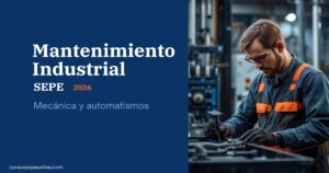 Mantenimiento Industrial SEPE 2026 | cursossepeonline.com