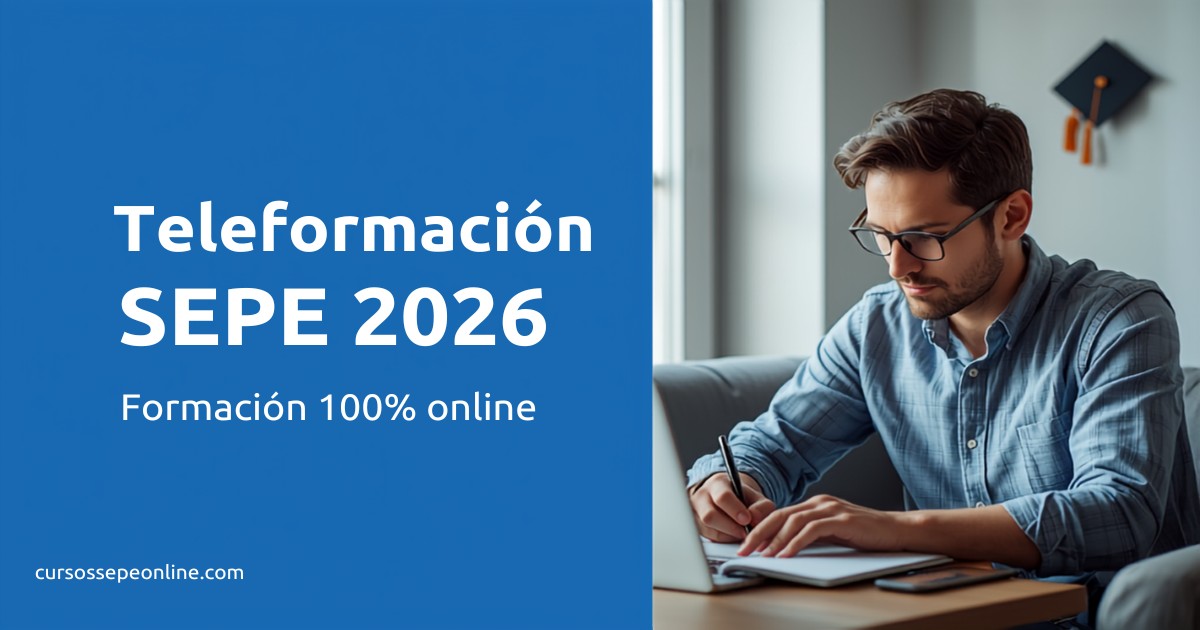 Teleformación SEPE 2026: Cómo Funciona la Formación 100% Online