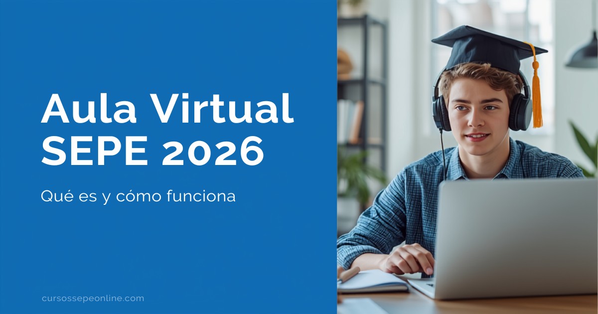 Aula Virtual SEPE 2026 | cursossepeonline.com