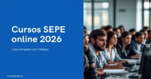 Cursos SEPE Online 2026 | cursossepeonline.com