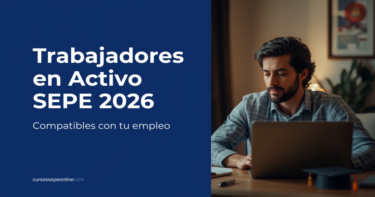 Cursos SEPE Online para Trabajadores en Activo 2026: Compatibles con Tu Empleo