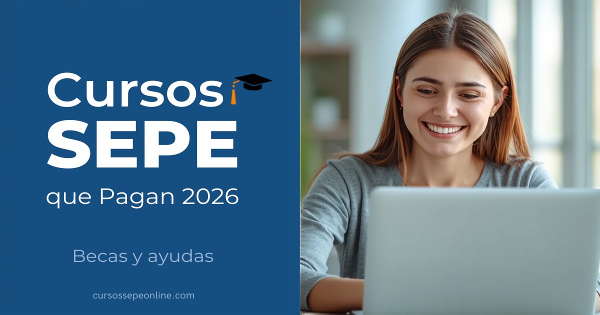 Cursos SEPE que Pagan 2026 | cursossepeonline.com