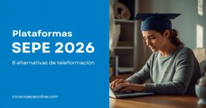 Plataformas SEPE 2026 - 8 alternativas de teleformación | cursossepeonline.com