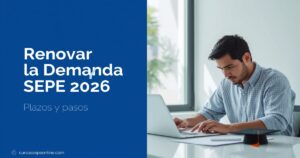 Renovar la Demanda SEPE 2026 | cursossepeonline.com