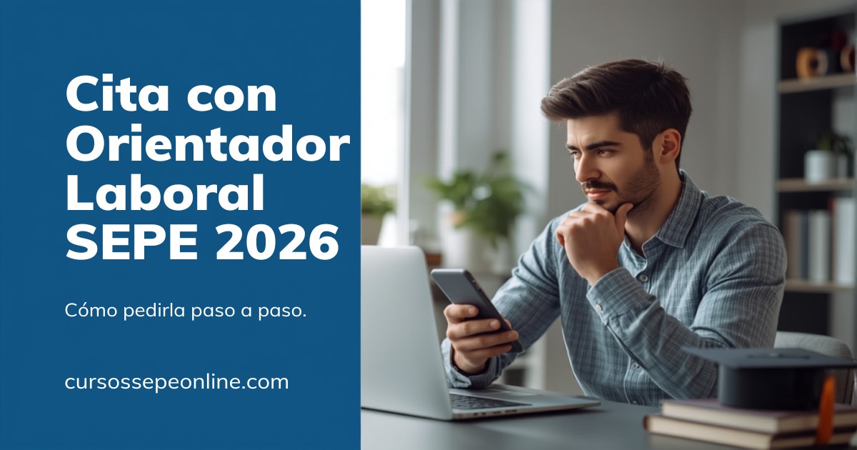 Cómo Pedir Cita con un Orientador Laboral del SEPE 2026: Guía Completa