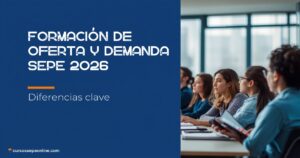 Formación de Oferta y Demanda SEPE 2026 | cursossepeonline.com