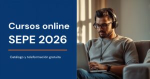 Cursos online SEPE 2026: catálogo y teleformación gratuita